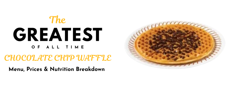 CHOCOLATE CHIP WAFFLE