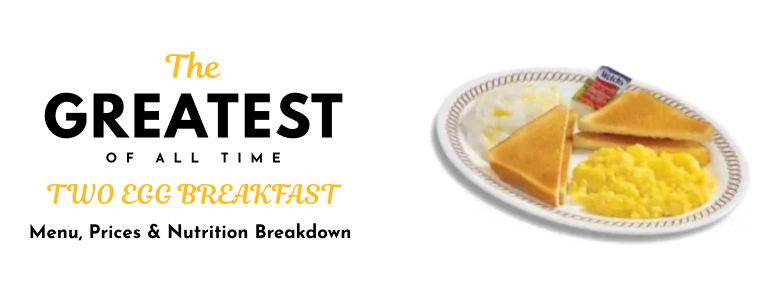 Waffle House Two Egg Breakfast